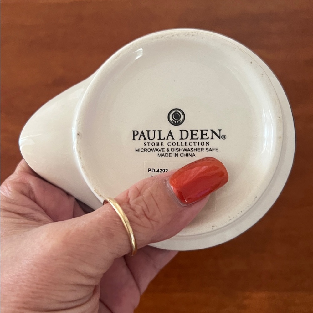 Paula Deen Cream Ceramic Spoon Rest - Picture 2 of 2